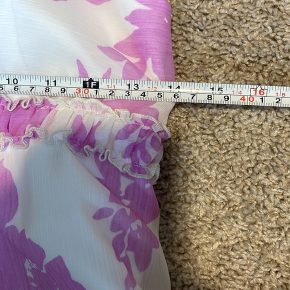 David's Bridal Violet Sweetheart Balloon Dress - Picture 5 of 15